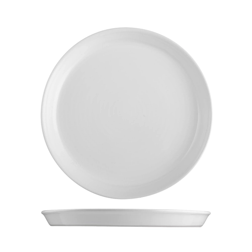 Pottr Finn White Round Tapered Plate 270mm (Box of 6)