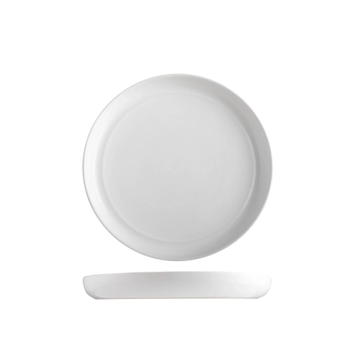 Pottr Butler White Round Stackable Plate 170mm (Box of 6)
