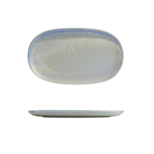 Moda Porcelain Cloud Oval Coupe Plate 305x180mm (Box of 6)