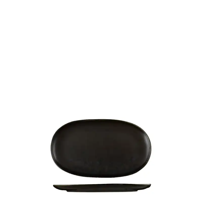 Moda Porcelain Earth Oval Coupe Plate 250x150mm (Box of 6)