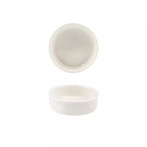 Moda Porcelain Snow Tapas Dish 100mm/ 140ml (Box of 6)