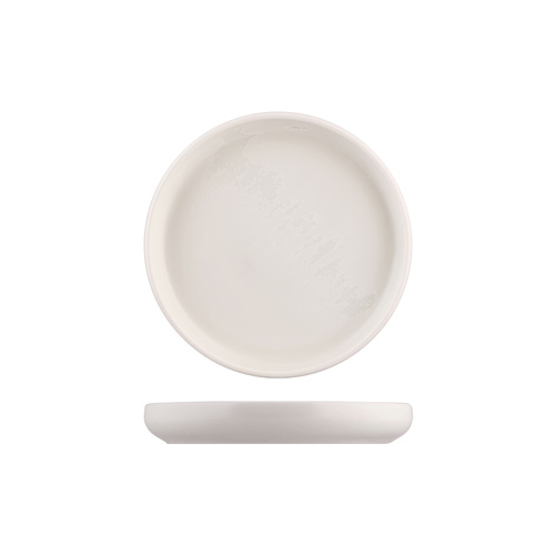 Moda Porcelain Snow Stackable Round Plate 182mm - Box of 6