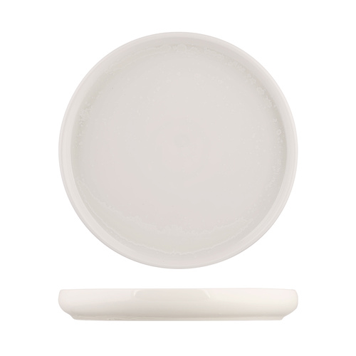 Moda Porcelain Snow Stackable Round Plate 260mm - Box of 3