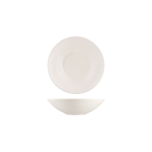 Moda Porcelain Snow Round Deep Bowl 210mm / 845ml - Box of 6