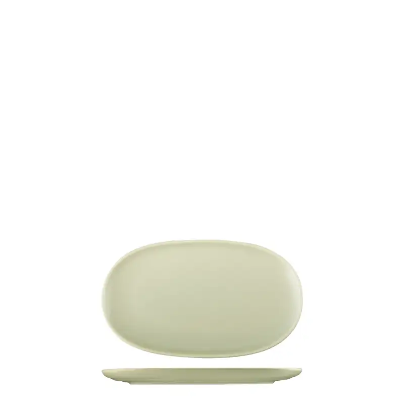 Moda Porcelain Lush Oval Coupe Plate 250x150mm (Box of 6)