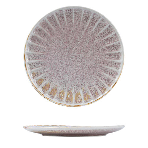 Moda Porcelain Icon Scalloped Round Plate 260mm (Box of 4)