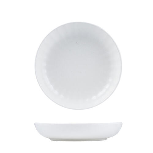 Moda Porcelain Snow Scalloped Share Bowl 230mm / 1150ml (Box of 4)
