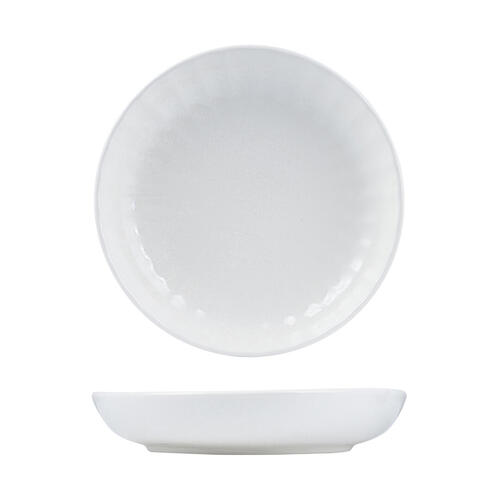 Moda Porcelain Snow Scalloped Share Bowl 260mm / 1300ml (Box of 3)