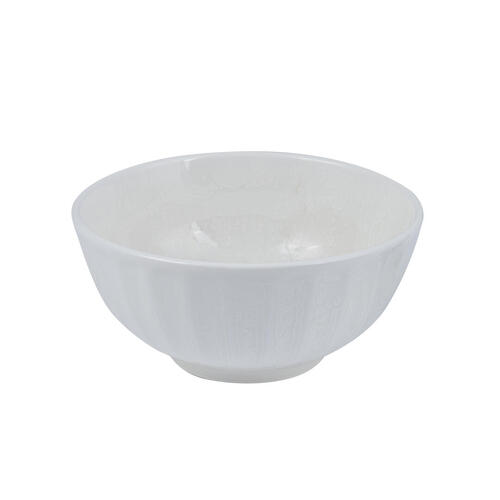 Moda Porcelain Snow Scalloped Round Bowl 180mm / 1000ml (Box of 4)