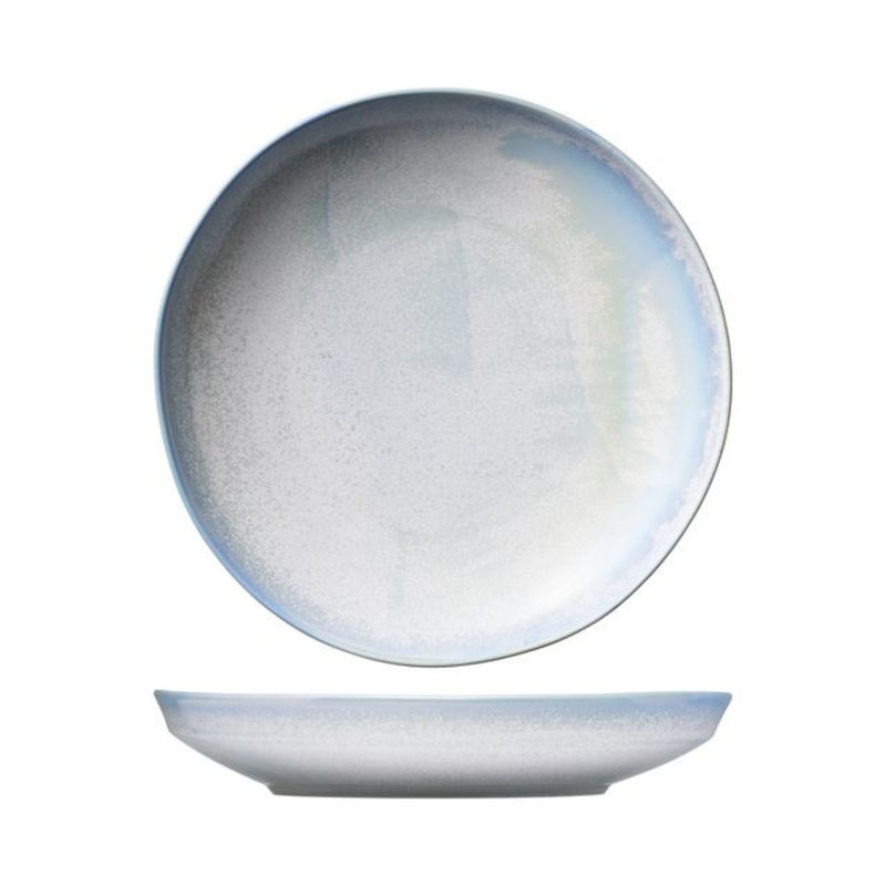 Moda Porcelain Cloud Textured Light Blue Serving Bowl 407mm (Box of 4)