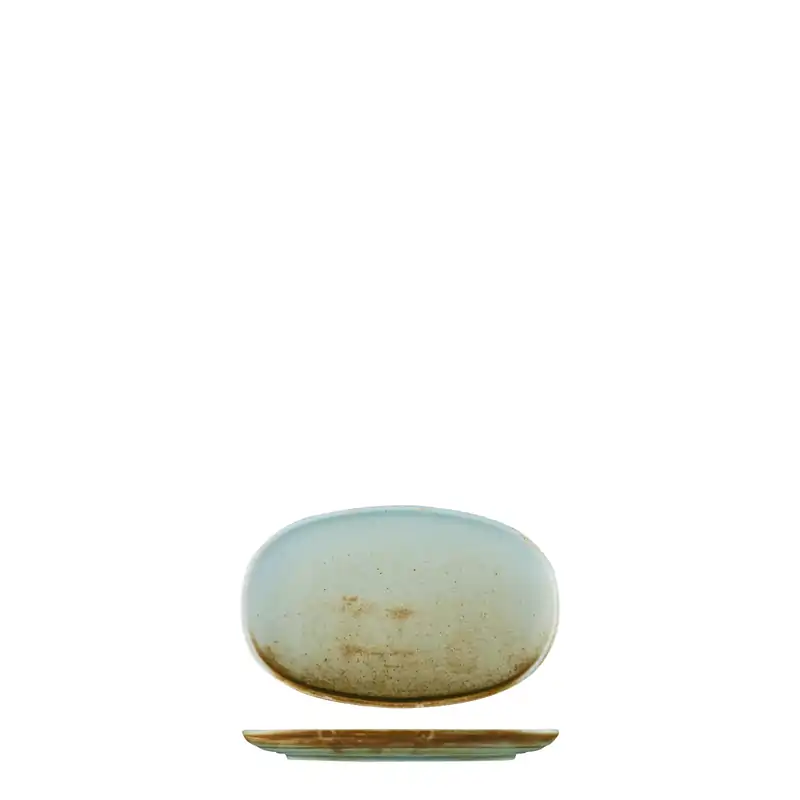 Moda Porcelain Nourish Oval Coupe Plate 200x130mm (Box of 6)