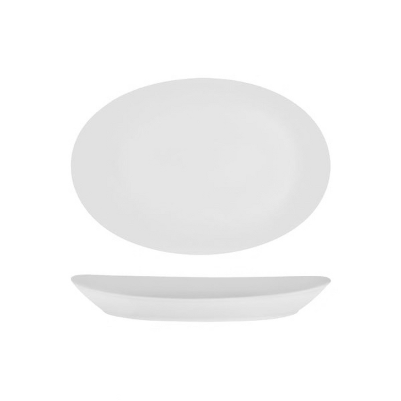 Royal Porcelain Chelsea Coupe Oval Platter 345mm (Box of 12)