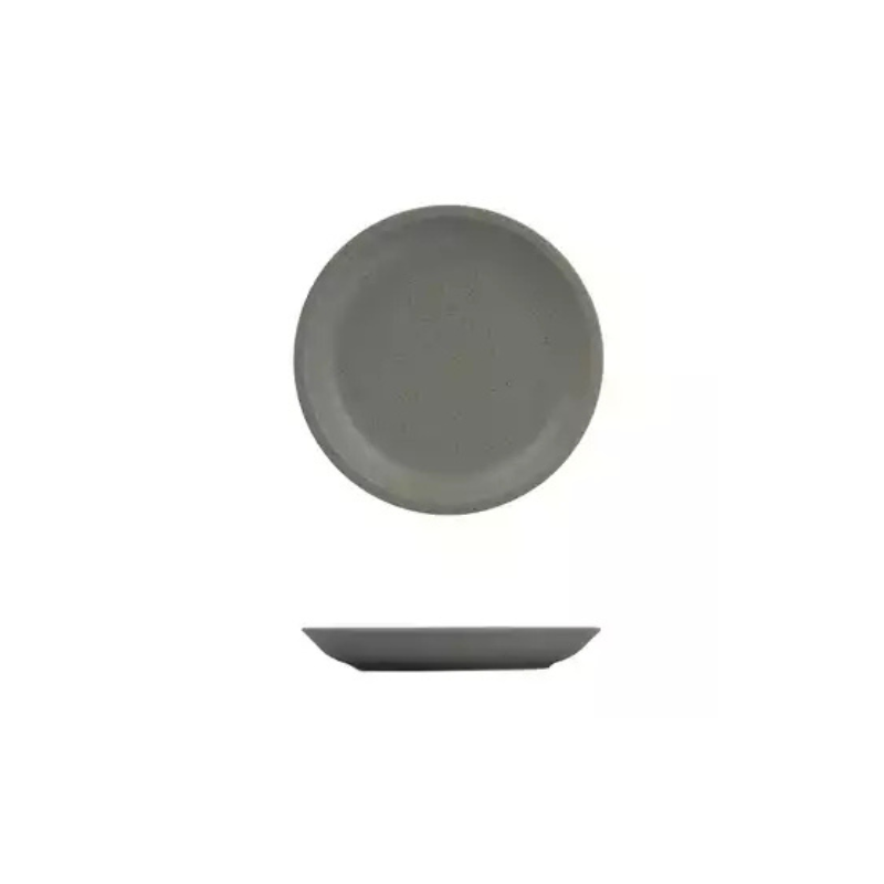 Luzerne Dune Ash Round Plate 173mm (Box of 6)