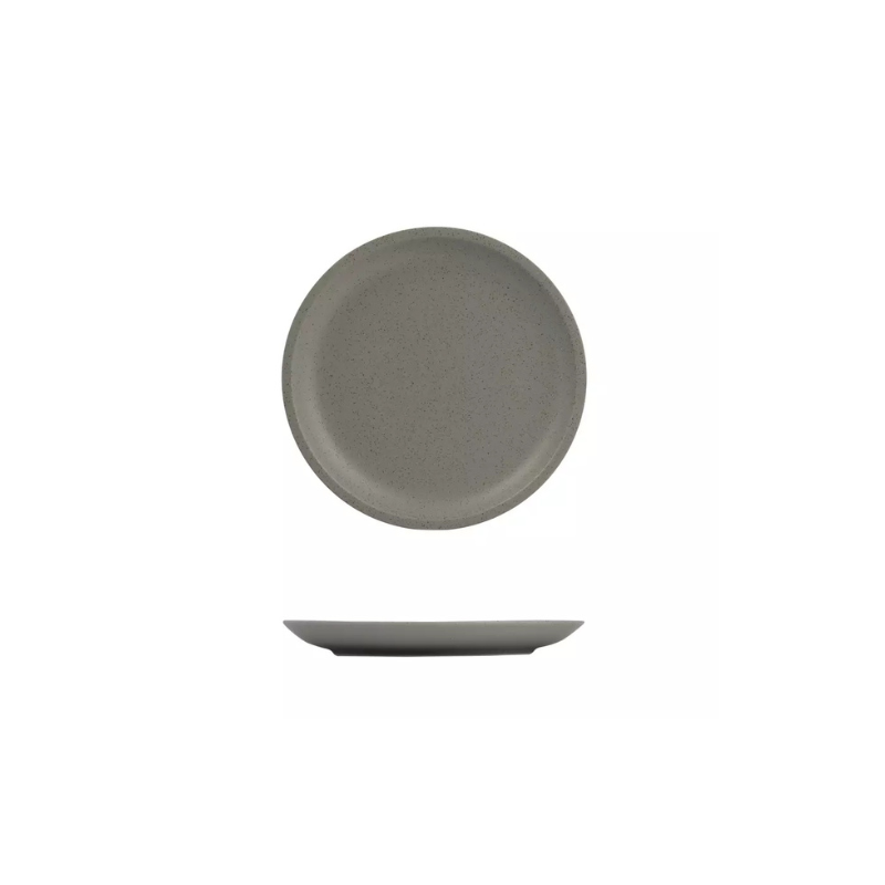 Luzerne Dune Ash Round Plate 214mm (Box of 6)
