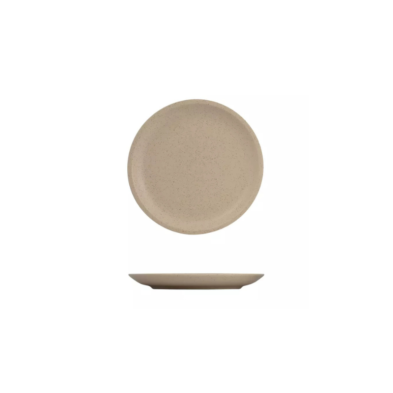 Luzerne Dune Clay Round Plate 214mm (Box of 6)