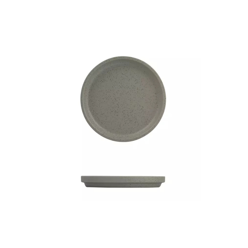 Luzerne Dune Ash Stackable Round Plate 160mm (Box of 6)