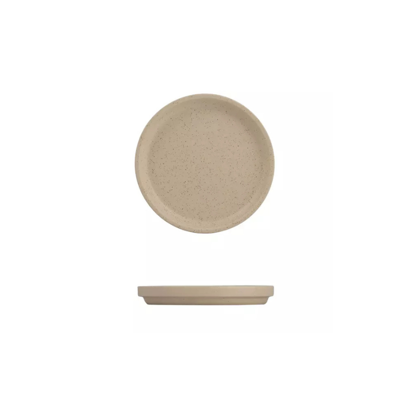 Luzerne Dune Clay Stackable Round Plate 160mm (Box of 6)