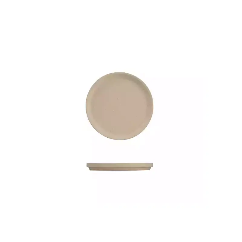 Luzerne Dune Clay Round Stackable Plate 200x22mm (Box of 6)