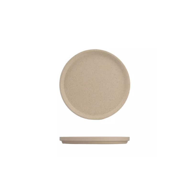 Luzerne Dune Clay Stackable Round Plate 235mm (Box of 3)