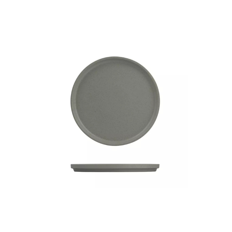 Luzerne Dune Ash Stackable Round Plate 270mm (Box of 3)