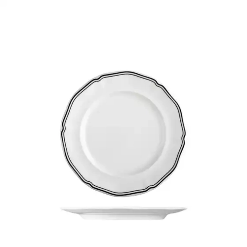 Luzerne Astoria Ink Round Plate 210mm (Box of 6)