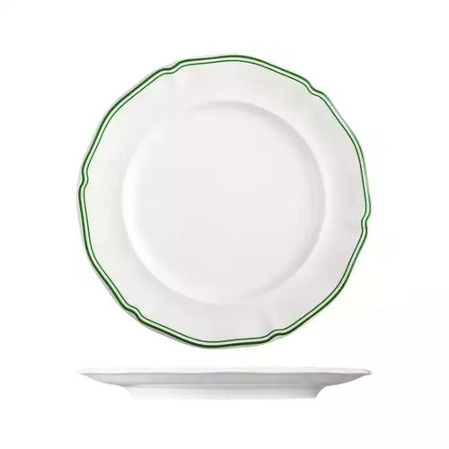 Luzerne Astoria Emerald Round Plate 270mm (Box of 4)