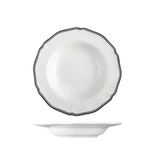 Luzerne Astoria Ink Soup / Pasta Bowl 235mm (Box of 4)