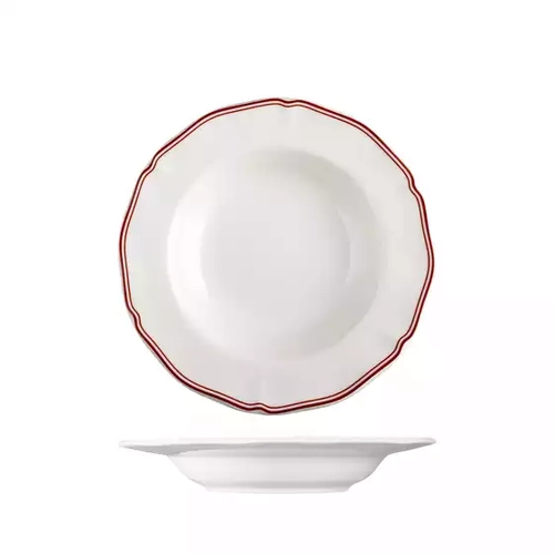 Luzerne Astoria Rosewood Soup / Pasta Bowl 235mm (Box of 4)