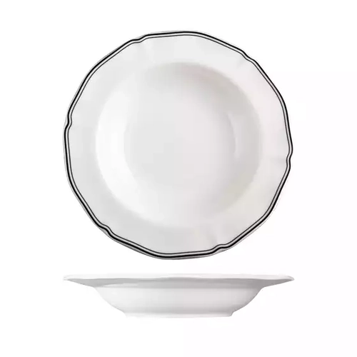 Luzerne Astoria Ink Soup / Pasta Bowl 265mm (Box of 4)