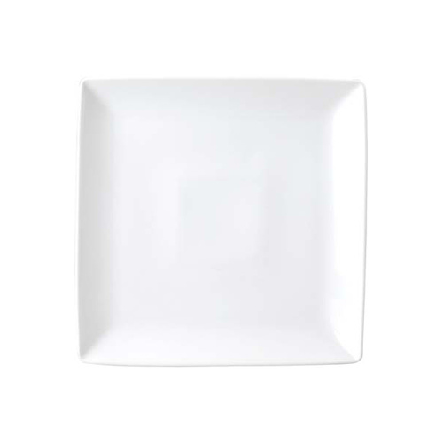 Royal Porcelain Chelsea Square Plate Deep 255mm (Box of 12)
