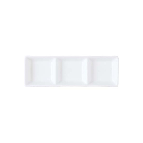 Royal Porcelain Chelsea Sauce Dish 3 Compts 185x60mm (Box of 3)