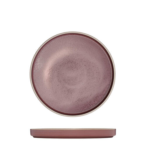 Luzerne Mod Smokey Plum Round Stackable Plate 200mm (Box of 6)