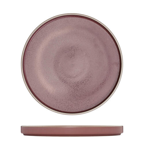 Luzerne Mod Smokey Plum Round Stackable Plate 235mm (Box of 4)