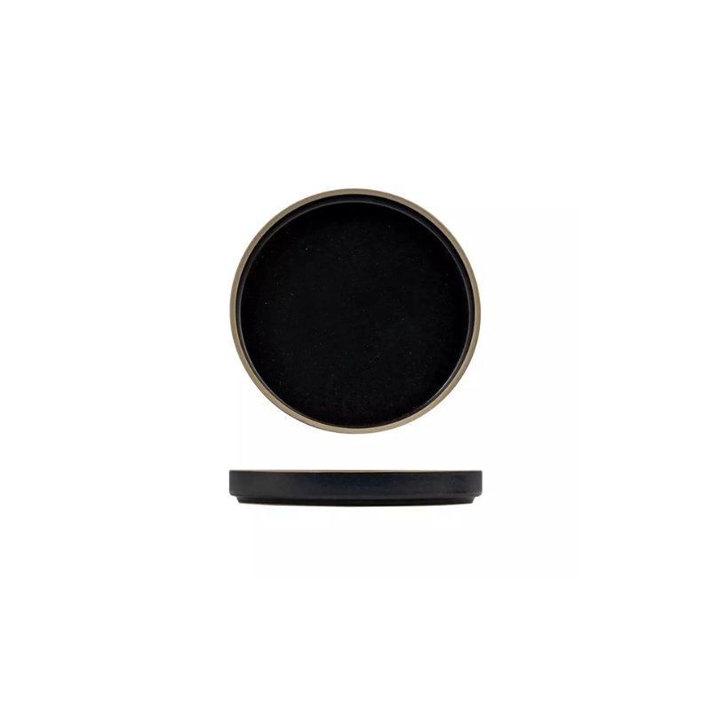 Luzerne Mod Midnight Round Stackable Plate 160mm (Box of 6)
