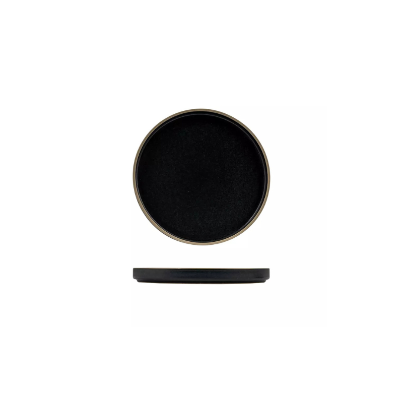 Luzerne Mod Midnight Round Stackable Plate 200mm (Box of 4)