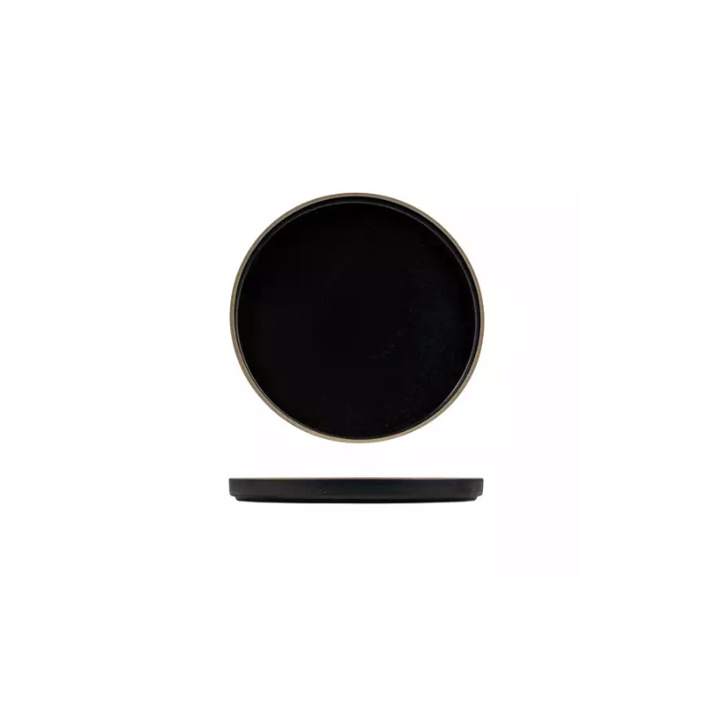 Luzerne Mod Midnight Round Stackable Plate 235mm (Box of 4)