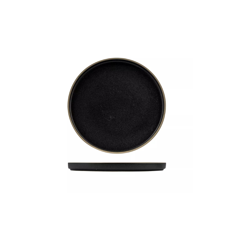 Luzerne Mod Midnight Round Stackable Plate 270mm (Box of 3)