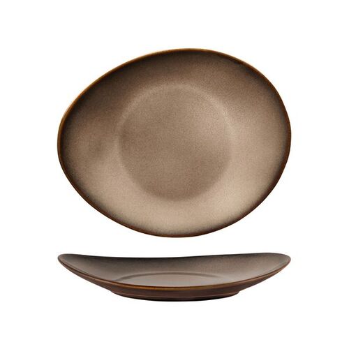 Luzerne Rustic Sama Oval Plate 225x185mm (Box of 6)