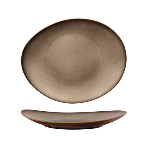 Luzerne Rustic Sama Oval Plate 290x245mm (Box of 3)