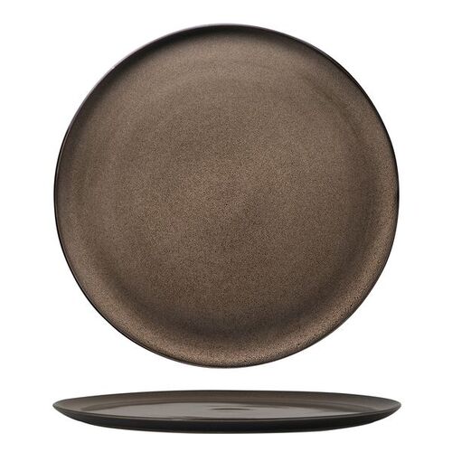 Luzerne Rustic Chestnut Pizza Plate 320mm (Box of 3)