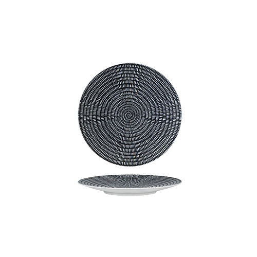 Luzerne Zen Round Coupe Plate Storm 155mm - Box of 6