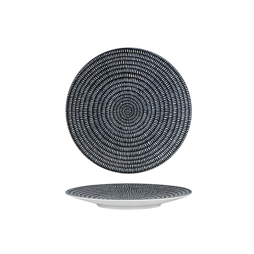 Luzerne Zen Round Coupe Plate Storm 205mm - Box of 6