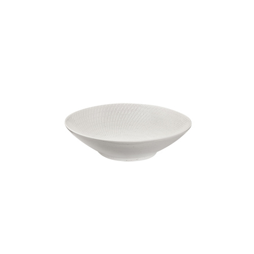 Luzerne Zen Round Bowl White Swirl 210x59mm / 860ml - Box of 4