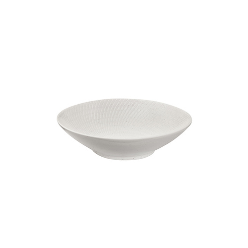 Luzerne Zen Round Bowl White Swirl 240x67mm / 1200ml - Box of 4