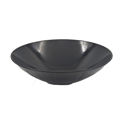 Melamine Bowl Black 37.5cm