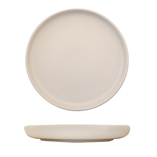 Eclipse Uno Round Plate - 220mm Ø - Cream (Box of 6)