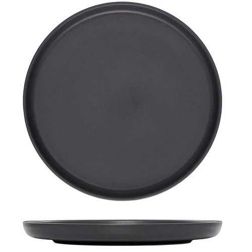 Eclipse Uno Round Plate - 280mm Ø - Black (Box of 6)