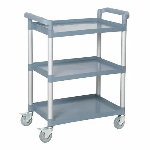 Ken Hands Classik Chef 3 Tier Trolley Small 810 x 410 x 910mm High Grey
