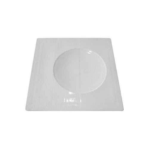 Patra Porcelain Aura Square Plate 300x300mm