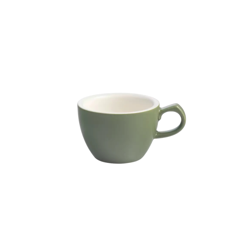 Lusso Coffee Cup 150ml Olive (Box of 6)